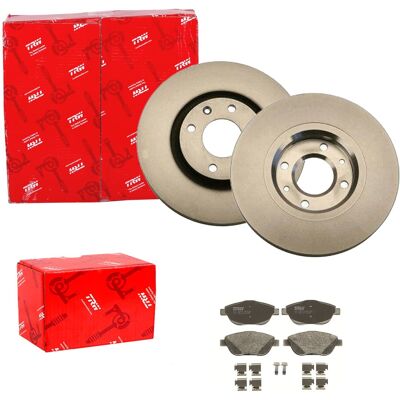 Trw Bremsscheiben 283mm + Beläge Vorne Passend Für Citroen C3 C4 Ds3: Bremsscheibe A.b.s.: 17338 Abakus: 23103008 Abakus: 231030082 Aic: 59083 Aisin: Trw Bremsscheiben 283mm + Beläge Vorne Passend Für Citroen C3 C4 Ds3: Bremsscheibe A.b.s.: 17338 Abakus: 23103008 Abakus: 231030082 Aic: 59083 Aisin: