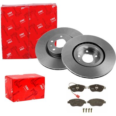 Trw Bremsscheiben 284mm + Beläge Vorne Passend Für Opel Combo + Fiat Doblo 263: Bremsscheibe A.b.s.: 15953 A.b.s.: 18541 Abakus: 23103083 Abakus: 2310 Trw Bremsscheiben 284mm + Beläge Vorne Passend Für Opel Combo + Fiat Doblo 263: Bremsscheibe A.b.s.: 15953 A.b.s.: 18541 Abakus: 23103083 Abakus: 2310