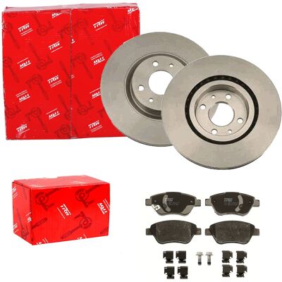 Trw Bremsscheiben 284mm + Beläge Vorne Passend Für Fiat Doblo Auch Cargo 223 119: Bremsbelagsatz, Scheibenbremse A.b.s.: 37280 A.b.s.: 37563 Abakus: 2 Trw Bremsscheiben 284mm + Beläge Vorne Passend Für Fiat Doblo Auch Cargo 223 119: Bremsbelagsatz, Scheibenbremse A.b.s.: 37280 A.b.s.: 37563 Abakus: 2