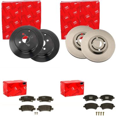 Trw Bremsscheiben + Beläge Vorne + Hinten Passend Für Toyota Corolla E12: Bremsbelagsatz, Scheibenbremse A.b.s.: 37405 Abakus: 23101083 Ackoja: A70003 Trw Bremsscheiben + Beläge Vorne + Hinten Passend Für Toyota Corolla E12: Bremsbelagsatz, Scheibenbremse A.b.s.: 37405 Abakus: 23101083 Ackoja: A70003