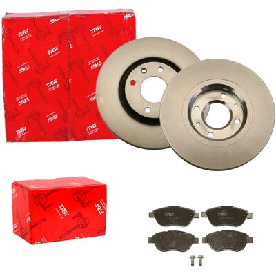 Trw Bremsscheiben 283mm + Beläge Vorne Passend Für Citroen C3 C4 Xsara Picasso: Bremsbelagsatz, Scheibenbremse A.b.s.: 37273 A.b.s.: 37418 A.b.s.: 378 Trw Bremsscheiben 283mm + Beläge Vorne Passend Für Citroen C3 C4 Xsara Picasso: Bremsbelagsatz, Scheibenbremse A.b.s.: 37273 A.b.s.: 37418 A.b.s.: 378