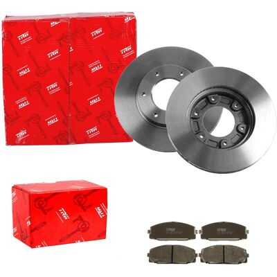 Trw Bremsscheiben 285mm + Beläge Vorne Passend Für Toyota Hiace: Bremsbelagsatz, Scheibenbremse A.b.s.: 36603 A.b.s.: 36702 A.b.s.: 36761 Abakus: 2310 Trw Bremsscheiben 285mm + Beläge Vorne Passend Für Toyota Hiace: Bremsbelagsatz, Scheibenbremse A.b.s.: 36603 A.b.s.: 36702 A.b.s.: 36761 Abakus: 2310