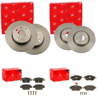 Trw Bremsscheiben + Beläge Vorne + Hinten Passend Für Fiat Bravo 198 Stilo 192: Bremsbelagsatz, Scheibenbremse A.b.s.: 37282 A.b.s.: 37871 Abakus: 231 Trw Bremsscheiben + Beläge Vorne + Hinten Passend Für Fiat Bravo 198 Stilo 192: Bremsbelagsatz, Scheibenbremse A.b.s.: 37282 A.b.s.: 37871 Abakus: 231
