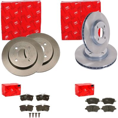 Trw Bremsscheiben + Beläge Vorne + Hinten Passend Für Ford Fiesta 6 Vi Mk6: Bremsscheibe A.b.s.: 18308 Abakus: 23103313 Aisin: K6f961s Ap Xenergy: X60 Trw Bremsscheiben + Beläge Vorne + Hinten Passend Für Ford Fiesta 6 Vi Mk6: Bremsscheibe A.b.s.: 18308 Abakus: 23103313 Aisin: K6f961s Ap Xenergy: X60