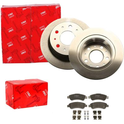 Trw Bremsscheiben + Beläge Hinten Passend Für Fiat Ducato Boxer Jumper: Bremsscheibe A.b.s.: 17767 Abakus: 23104136 Abakus: 231041362 Aisin: Q6r1028s Trw Bremsscheiben + Beläge Hinten Passend Für Fiat Ducato Boxer Jumper: Bremsscheibe A.b.s.: 17767 Abakus: 23104136 Abakus: 231041362 Aisin: Q6r1028s