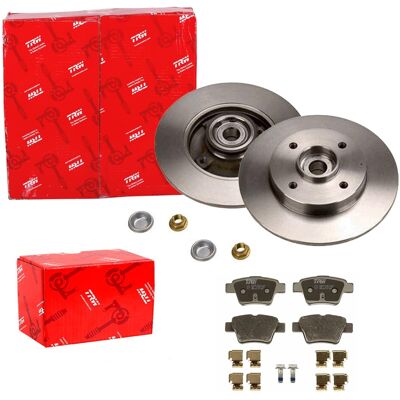 Trw Bremsscheiben 249mm + Beläge Hinten Passend Für Citroen C4 Bj. 2004-2010: Bremsscheibe A.b.s.: 17631 A.b.s.: 17631c Abakus: 23104035 Abakus: 23104 Trw Bremsscheiben 249mm + Beläge Hinten Passend Für Citroen C4 Bj. 2004-2010: Bremsscheibe A.b.s.: 17631 A.b.s.: 17631c Abakus: 23104035 Abakus: 23104