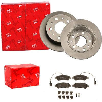 Trw Bremsscheiben + Beläge Hinten Passend Für Fiat Ducato Jumper Boxer 250: Bremsscheibe A.b.s.: 17462 A.b.s.: 17769 Abakus: 23104070 Abakus: 23104070 Trw Bremsscheiben + Beläge Hinten Passend Für Fiat Ducato Jumper Boxer 250: Bremsscheibe A.b.s.: 17462 A.b.s.: 17769 Abakus: 23104070 Abakus: 23104070