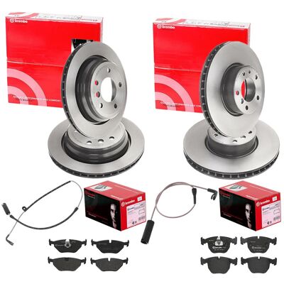 Brembo Bremsscheiben + Beläge Vorne + Hinten Passend Für Bmw 5er E39: Warnkontakt, Bremsbelagverschleiß Bmw: 34351163066 Alpina: 34351163066 A.b.s.: 3 Brembo Bremsscheiben + Beläge Vorne + Hinten Passend Für Bmw 5er E39: Warnkontakt, Bremsbelagverschleiß Bmw: 34351163066 Alpina: 34351163066 A.b.s.: 3