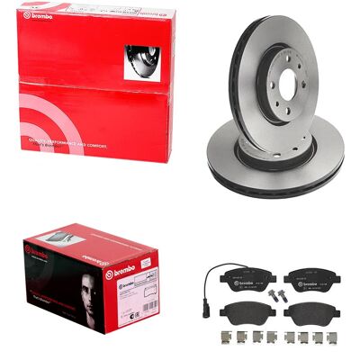 Brembo Bremsscheiben + Beläge Vorne Passend Für Citroen Nemo Peugeot Bipper Qubo: Bremsscheibe A.b.s.: 16422 Abakus: 23103027 Abakus: 231030272 Aisin: Brembo Bremsscheiben + Beläge Vorne Passend Für Citroen Nemo Peugeot Bipper Qubo: Bremsscheibe A.b.s.: 16422 Abakus: 23103027 Abakus: 231030272 Aisin: