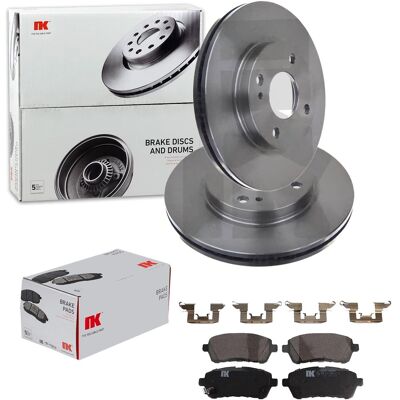 Nk Bremsscheiben 258mm + Beläge Vorne Passend Für Ford Fiesta 6 Vi Mk6: Bremsbelagsatz, Scheibenbremse A.b.s.: 35165 A.b.s.: 37606 Abakus: 23101046 Ac Nk Bremsscheiben 258mm + Beläge Vorne Passend Für Ford Fiesta 6 Vi Mk6: Bremsbelagsatz, Scheibenbremse A.b.s.: 35165 A.b.s.: 37606 Abakus: 23101046 Ac