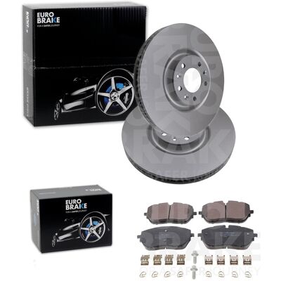Eurobrake Bremsscheiben 330mm + Beläge Vorne Passend Für Citroen C5 X Ds7 Ds9: Bremsscheibe A.b.s.: 18477 Abakus: 23103311 Ate: 24013002411 Automega: Eurobrake Bremsscheiben 330mm + Beläge Vorne Passend Für Citroen C5 X Ds7 Ds9: Bremsscheibe A.b.s.: 18477 Abakus: 23103311 Ate: 24013002411 Automega: