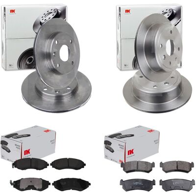 Nk Bremsscheiben + Beläge Vorne+hinten Passend Für Chevrolet Lacetti Nubira: Bremsbelagsatz, Scheibenbremse A.b.s.: 37053 A.b.s.: 37055 A.b.s.: 37461 Nk Bremsscheiben + Beläge Vorne+hinten Passend Für Chevrolet Lacetti Nubira: Bremsbelagsatz, Scheibenbremse A.b.s.: 37053 A.b.s.: 37055 A.b.s.: 37461