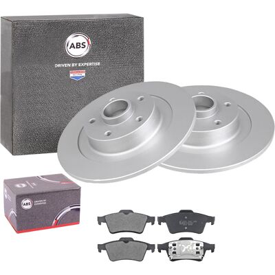 Abs Bremsscheiben + Beläge Hinten Passend Für Renault Laguna 3 Limo + Kombi: Bremsbelagsatz, Scheibenbremse A.b.s.: 37216 A.b.s.: 37477 Abakus: 231020 Abs Bremsscheiben + Beläge Hinten Passend Für Renault Laguna 3 Limo + Kombi: Bremsbelagsatz, Scheibenbremse A.b.s.: 37216 A.b.s.: 37477 Abakus: 231020