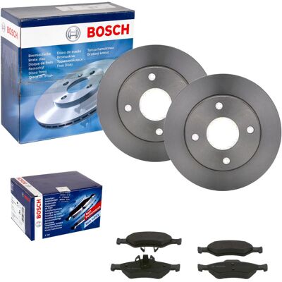 Bosch Bremsscheibe 240mm + Beläge für Ford Ka Fiesta 4 Mazda 121 - Bremsen Bosch Bremsscheibe 240mm + Beläge für Ford Ka Fiesta 4 Mazda 121 - Bremsen