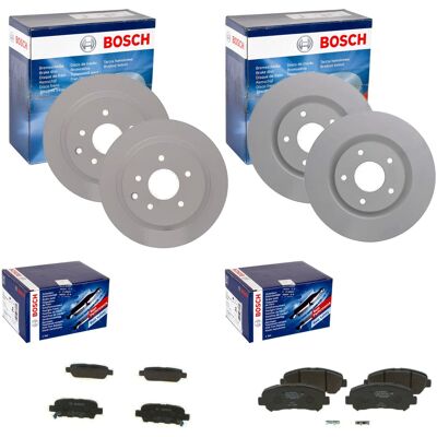 Bosch Bremsscheiben + Beläge Vorne + Hinten Passend Für Nissan Qashqai J10: Bremsscheibe A.b.s.: 17889 Abakus: 23103077 Abakus: 231030772 Ackoja: A388 Bosch Bremsscheiben + Beläge Vorne + Hinten Passend Für Nissan Qashqai J10: Bremsscheibe A.b.s.: 17889 Abakus: 23103077 Abakus: 231030772 Ackoja: A388