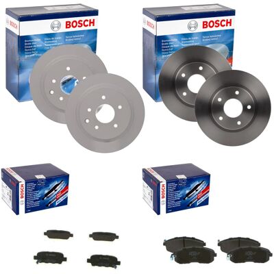 Bosch Bremsscheiben + Bremsbeläge Vorne + Hinten Passend Für Nissan Juke F15: Bremsscheibe A.b.s.: 18110 Abakus: 23103332 Ackoja: A3840012 Aisin: B6f1 Bosch Bremsscheiben + Bremsbeläge Vorne + Hinten Passend Für Nissan Juke F15: Bremsscheibe A.b.s.: 18110 Abakus: 23103332 Ackoja: A3840012 Aisin: B6f1