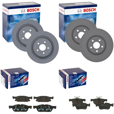 Bosch Bremsscheiben + Beläge Vorne + Hinten Passend Für Ford Galaxy Ck S-max Cj: Bremsscheibe A.b.s.: 18483 Abakus: 23103263 Ate: 24013201891 Blue Pri Bosch Bremsscheiben + Beläge Vorne + Hinten Passend Für Ford Galaxy Ck S-max Cj: Bremsscheibe A.b.s.: 18483 Abakus: 23103263 Ate: 24013201891 Blue Pri