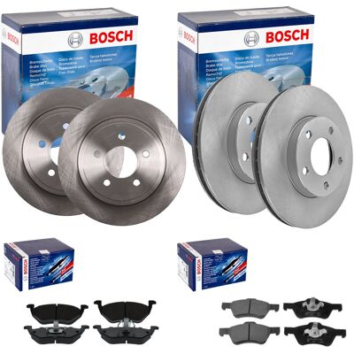 Bosch Bremsscheiben + Beläge Vorne + Hinten Passend Für Ford Maverick + Tribute: Bremsscheibe A.b.s.: 17900 Aisin: K6r1636s Ashika: 6103365c Ate: 2401 Bosch Bremsscheiben + Beläge Vorne + Hinten Passend Für Ford Maverick + Tribute: Bremsscheibe A.b.s.: 17900 Aisin: K6r1636s Ashika: 6103365c Ate: 2401