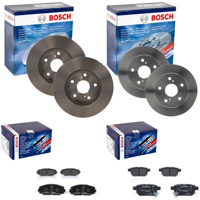 Bosch Bremsscheiben + Beläge Vorne + Hinten Passend Für Toyota Corolla + Auris: Bremsscheibe A.b.s.: 17832 Abakus: 23103172 Abakus: 231031722 Aisin: A Bosch Bremsscheiben + Beläge Vorne + Hinten Passend Für Toyota Corolla + Auris: Bremsscheibe A.b.s.: 17832 Abakus: 23103172 Abakus: 231031722 Aisin: A