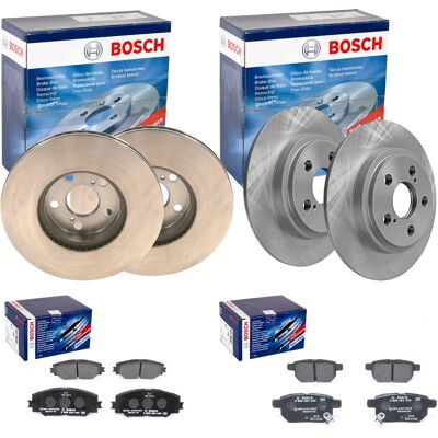 Bosch Bremsscheiben + Beläge Vorne + Hinten Passend Für Toyota Urban Cruiser: Bremsscheibe A.b.s.: 18060 Ackoja: A7080027 Aisin: A6f144s Ashika: 60022 Bosch Bremsscheiben + Beläge Vorne + Hinten Passend Für Toyota Urban Cruiser: Bremsscheibe A.b.s.: 18060 Ackoja: A7080027 Aisin: A6f144s Ashika: 60022