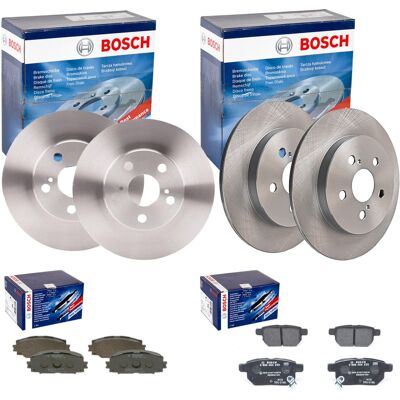 Bosch Bremsscheiben + Beläge Vorne + Hinten Passend Für Lexus Ct + Toyota Prius: Bremsscheibe A.b.s.: 16301 Abakus: 23103235 Abakus: 231032352 Aisin: Bosch Bremsscheiben + Beläge Vorne + Hinten Passend Für Lexus Ct + Toyota Prius: Bremsscheibe A.b.s.: 16301 Abakus: 23103235 Abakus: 231032352 Aisin: