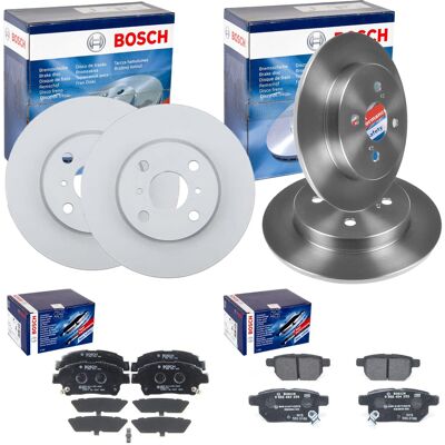 Bosch Bremsscheiben + Beläge Vorne + Hinten Passend Für Toyota Iq + Am Cygnet: Bremsscheibe A.b.s.: 17750 Abakus: 23104129 Abakus: 231041292 Ackoja: A Bosch Bremsscheiben + Beläge Vorne + Hinten Passend Für Toyota Iq + Am Cygnet: Bremsscheibe A.b.s.: 17750 Abakus: 23104129 Abakus: 231041292 Ackoja: A