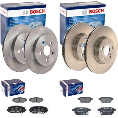 Bosch Bremsscheiben + Beläge Vorne Hinten Passend Für Toyota Verso S + Trezia: Bremsscheibe A.b.s.: 18060 Ackoja: A7080027 Aisin: A6f144s Ashika: 6002 Bosch Bremsscheiben + Beläge Vorne Hinten Passend Für Toyota Verso S + Trezia: Bremsscheibe A.b.s.: 18060 Ackoja: A7080027 Aisin: A6f144s Ashika: 6002