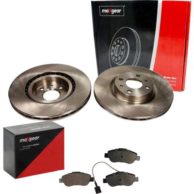 Maxgear Bremsscheiben 284mm + Beläge Vorne Passend Für Fiat Doblo 223 119: Bremsbelagsatz, Scheibenbremse A.b.s.: 37280 A.b.s.: 37594 Abakus: 23101064 Maxgear Bremsscheiben 284mm + Beläge Vorne Passend Für Fiat Doblo 223 119: Bremsbelagsatz, Scheibenbremse A.b.s.: 37280 A.b.s.: 37594 Abakus: 23101064
