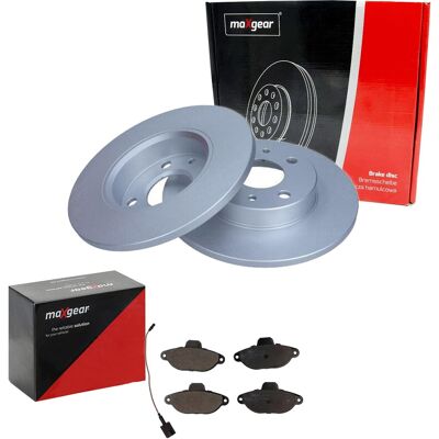 Maxgear Bremsscheiben 240mm + Beläge Vorne Passend Für Fiat 500 + Ford Ka Ii: Bremsbelagsatz, Scheibenbremse A.b.s.: 36854 A.b.s.: 37595 Abakus: 23101 Maxgear Bremsscheiben 240mm + Beläge Vorne Passend Für Fiat 500 + Ford Ka Ii: Bremsbelagsatz, Scheibenbremse A.b.s.: 36854 A.b.s.: 37595 Abakus: 23101