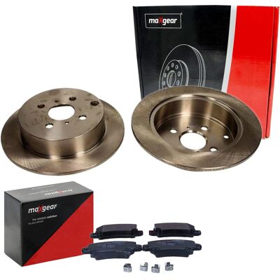 Maxgear Bremsscheiben 269mm + Beläge Hinten Passend Für Toyota Corolla E12: Bremsscheibe A.b.s.: 17457 Abakus: 23104049 Abakus: 231040492 Ackoja: A704 Maxgear Bremsscheiben 269mm + Beläge Hinten Passend Für Toyota Corolla E12: Bremsscheibe A.b.s.: 17457 Abakus: 23104049 Abakus: 231040492 Ackoja: A704