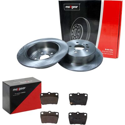 Maxgear Toyota RAV4 II A2 Bremsscheiben 303mm mit Belägen - Bremssystem Maxgear Toyota RAV4 II A2 Bremsscheiben 303mm mit Belägen - Bremssystem