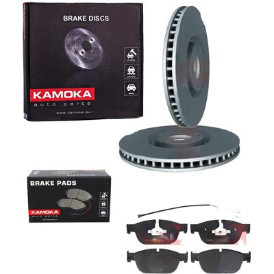 Kamoka Bremsscheiben 340mm+ Beläge Vorne Passend Für Peugeot 308 Citroen Ds4 Ds5: Bremsscheibe A.b.s.: 18246 Ashika: 60000615c Ate: 24013002301 Blue P Kamoka Bremsscheiben 340mm+ Beläge Vorne Passend Für Peugeot 308 Citroen Ds4 Ds5: Bremsscheibe A.b.s.: 18246 Ashika: 60000615c Ate: 24013002301 Blue P