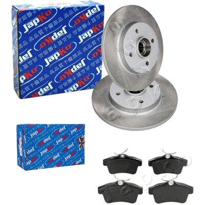 Japko Bremsscheiben 268mm + Beläge Hinten Passend Für Citroen C4 Ds4 Ds5: Bremsscheibe A.b.s.: 17835 A.b.s.: 17835c Abakus: 23104012 Abakus: 231040122 Japko Bremsscheiben 268mm + Beläge Hinten Passend Für Citroen C4 Ds4 Ds5: Bremsscheibe A.b.s.: 17835 A.b.s.: 17835c Abakus: 23104012 Abakus: 231040122