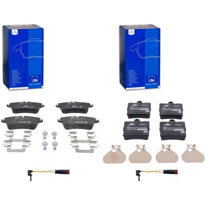 Ate Bremsbeläge Vorne+hinten Passend Für Mercedes C-klasse W203 Slk R171 Clk 209: Bremsbelagsatz, Scheibenbremse A.b.s.: 37021 Abakus: 23102025 Aisin: Ate Bremsbeläge Vorne+hinten Passend Für Mercedes C-klasse W203 Slk R171 Clk 209: Bremsbelagsatz, Scheibenbremse A.b.s.: 37021 Abakus: 23102025 Aisin: