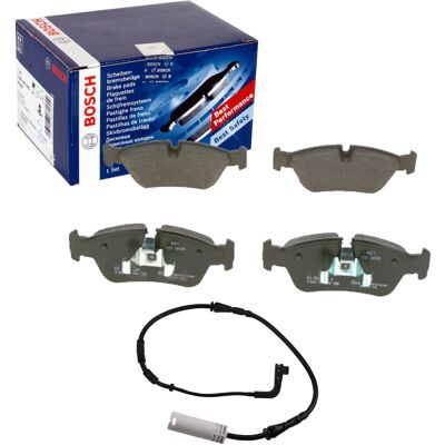 Bosch Bremsbeläge + Warnkontakt Vorne Passend Für Bmw 1er E87 5-türer + 3er E90: Warnkontakt, Bremsbelagverschleiß 3rg: 94111 A.b.s.: 39612 Abakus: 12 Bosch Bremsbeläge + Warnkontakt Vorne Passend Für Bmw 1er E87 5-türer + 3er E90: Warnkontakt, Bremsbelagverschleiß 3rg: 94111 A.b.s.: 39612 Abakus: 12