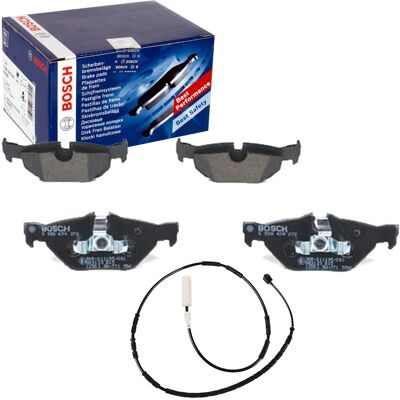 Bosch Bremsbeläge Hinten Passend Für Bmw 1er E81 E87 E82 E88 3er E90 E91 E92 93: Warnkontakt, Bremsbelagverschleiß A.b.s.: 39691 Abakus: 12010055 Aic: Bosch Bremsbeläge Hinten Passend Für Bmw 1er E81 E87 E82 E88 3er E90 E91 E92 93: Warnkontakt, Bremsbelagverschleiß A.b.s.: 39691 Abakus: 12010055 Aic: