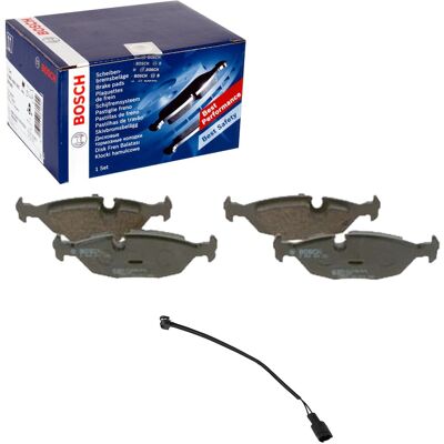 Bosch Bremsbeläge für BMW E30 M3 - Warnkontakt Hinten Bosch Bremsbeläge für BMW E30 M3 - Warnkontakt Hinten