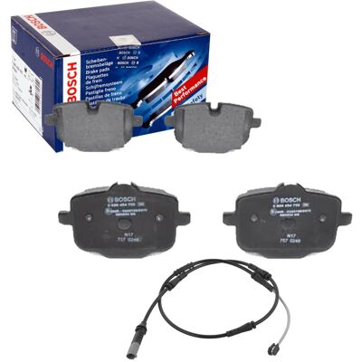 Bosch Bremsbeläge + Warnkontakt Hinten Passend Für Bmw 5er F10 Limousine: Warnkontakt, Bremsbelagverschleiß A.b.s.: 39685 Abakus: 12010042 Aic: 57356 Bosch Bremsbeläge + Warnkontakt Hinten Passend Für Bmw 5er F10 Limousine: Warnkontakt, Bremsbelagverschleiß A.b.s.: 39685 Abakus: 12010042 Aic: 57356