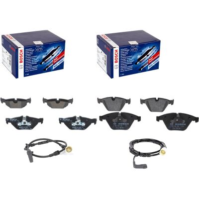 Bosch Bremsbeläge + Warnkontakte Vorne + Hinten Passend Für Bmw 3er E90: Warnkontakt, Bremsbelagverschleiß 3rg: 94112 A.b.s.: 39613 Abakus: 12010034 A Bosch Bremsbeläge + Warnkontakte Vorne + Hinten Passend Für Bmw 3er E90: Warnkontakt, Bremsbelagverschleiß 3rg: 94112 A.b.s.: 39613 Abakus: 12010034 A