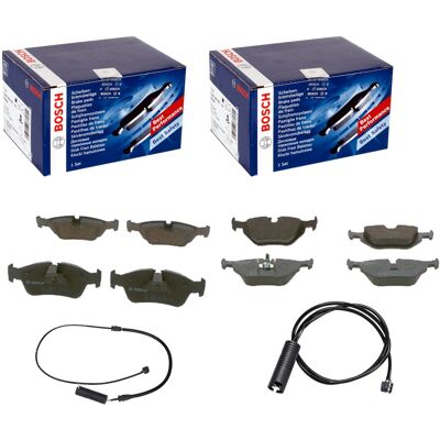 Bosch Bremsbeläge + Warnkontakt Vorne + Hinten Passend Für Bmw 3er E36: Warnkontakt, Bremsbelagverschleiß A.b.s.: 39514 Abakus: 12010100 Aic: 52266 Ap Bosch Bremsbeläge + Warnkontakt Vorne + Hinten Passend Für Bmw 3er E36: Warnkontakt, Bremsbelagverschleiß A.b.s.: 39514 Abakus: 12010100 Aic: 52266 Ap