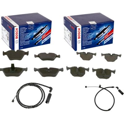 Bosch Bremsbeläge + Warnkontakt Vorne + Hinten Passend Für Bmw X3 E83: Bremsbelagsatz, Scheibenbremse A.b.s.: 36650 A.b.s.: 36998 A.b.s.: 37374 Abakus Bosch Bremsbeläge + Warnkontakt Vorne + Hinten Passend Für Bmw X3 E83: Bremsbelagsatz, Scheibenbremse A.b.s.: 36650 A.b.s.: 36998 A.b.s.: 37374 Abakus