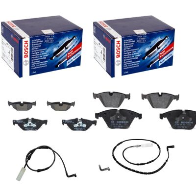Bosch Bremsbeläge + Warnkontakt Vorne + Hinten Passend Für Bmw 3er E90 E91 E93: Warnkontakt, Bremsbelagverschleiß A.b.s.: 39637 Abakus: 12010014 Aic: Bosch Bremsbeläge + Warnkontakt Vorne + Hinten Passend Für Bmw 3er E90 E91 E93: Warnkontakt, Bremsbelagverschleiß A.b.s.: 39637 Abakus: 12010014 Aic: