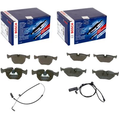 Bosch Bremsbeläge + Warnkontakt Vorne + Hinten Passend Für Bmw 5er E39 Touring: Warnkontakt, Bremsbelagverschleiß A.b.s.: 39566 Abakus: 12010020 Abaku Bosch Bremsbeläge + Warnkontakt Vorne + Hinten Passend Für Bmw 5er E39 Touring: Warnkontakt, Bremsbelagverschleiß A.b.s.: 39566 Abakus: 12010020 Abaku