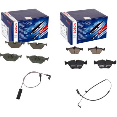 Bosch Bremsbeläge + Warnkontakt Vorne + Hinten Passend Für Bmw 5er E39: Warnkontakt, Bremsbelagverschleiß A.b.s.: 39566 Abakus: 12010020 Abakus: 12010 Bosch Bremsbeläge + Warnkontakt Vorne + Hinten Passend Für Bmw 5er E39: Warnkontakt, Bremsbelagverschleiß A.b.s.: 39566 Abakus: 12010020 Abakus: 12010