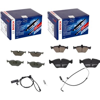 Bosch Bremsbeläge + Warnkontakt Vorne + Hinten Passend Für Bmw 5er E39 Touring: Warnkontakt, Bremsbelagverschleiß A.b.s.: 39566 Abakus: 12010020 Abaku Bosch Bremsbeläge + Warnkontakt Vorne + Hinten Passend Für Bmw 5er E39 Touring: Warnkontakt, Bremsbelagverschleiß A.b.s.: 39566 Abakus: 12010020 Abaku