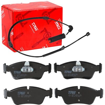 Trw Bremsbeläge + Warnkontakt Vorne Passend Für Bmw 3er E46 + Z4 Roadster E85: Warnkontakt, Bremsbelagverschleiß A.b.s.: 39581 Abakus: 12010048 Aic: 5 Trw Bremsbeläge + Warnkontakt Vorne Passend Für Bmw 3er E46 + Z4 Roadster E85: Warnkontakt, Bremsbelagverschleiß A.b.s.: 39581 Abakus: 12010048 Aic: 5