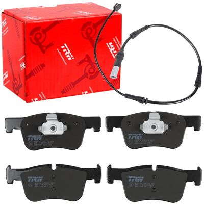 TRW GIC340 - Bremsbeläge vorne für BMW 1, 3, F80, F33, F83, F36 - Verschleißwarnkontakt TRW GIC340 - Bremsbeläge vorne für BMW 1, 3, F80, F33, F83, F36 - Verschleißwarnkontakt