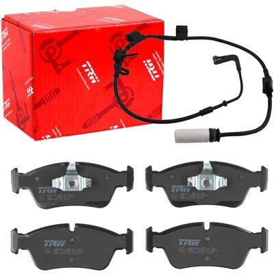 Trw Bremsbeläge + Warnkontakt Vorne Passend Für Mini R55 R56 R57: Warnkontakt, Bremsbelagverschleiß A.b.s.: 39645 Abakus: 12010081 Aic: 54720 Aisin: B Trw Bremsbeläge + Warnkontakt Vorne Passend Für Mini R55 R56 R57: Warnkontakt, Bremsbelagverschleiß A.b.s.: 39645 Abakus: 12010081 Aic: 54720 Aisin: B