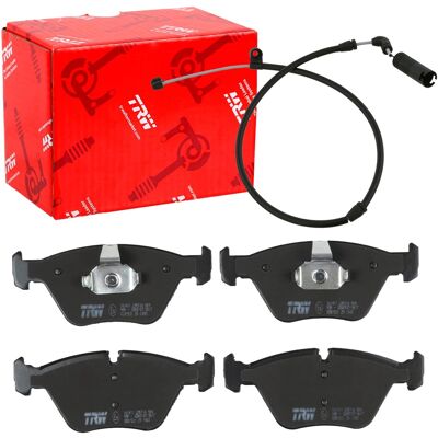 Trw Bremsbeläge + Warnkontakt Vorne Passend Für Bmw X3 E83: Warnkontakt, Bremsbelagverschleiß A.b.s.: 39610 Abakus: 12010018 Aic: 55242 Ap Xenergy: X7 Trw Bremsbeläge + Warnkontakt Vorne Passend Für Bmw X3 E83: Warnkontakt, Bremsbelagverschleiß A.b.s.: 39610 Abakus: 12010018 Aic: 55242 Ap Xenergy: X7