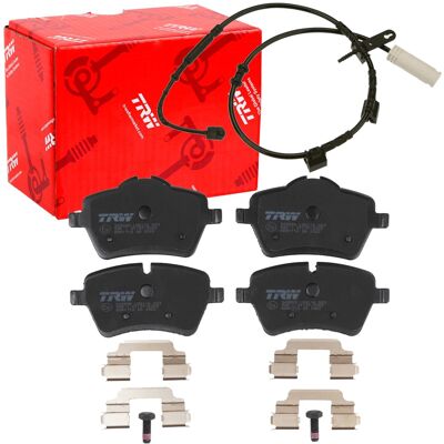 Trw Bremsbeläge + Warnkontakt Vorne Passend Für Mini R56 R57 R55: Warnkontakt, Bremsbelagverschleiß A.b.s.: 39700 Abakus: 12010092 Aisin: Bpbmk9324 Ap Trw Bremsbeläge + Warnkontakt Vorne Passend Für Mini R56 R57 R55: Warnkontakt, Bremsbelagverschleiß A.b.s.: 39700 Abakus: 12010092 Aisin: Bpbmk9324 Ap